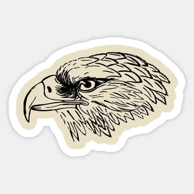 Black Eagle Sticker by hudayadi